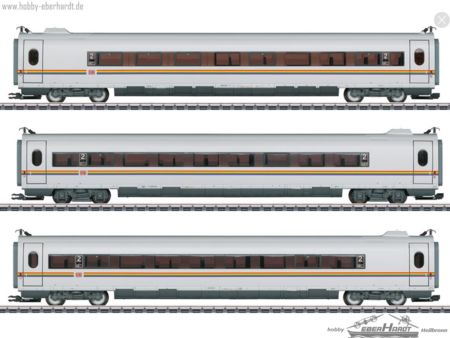 Märklin HO Ergänzungswagenset ICE3 railbow DB AG Ep.VI