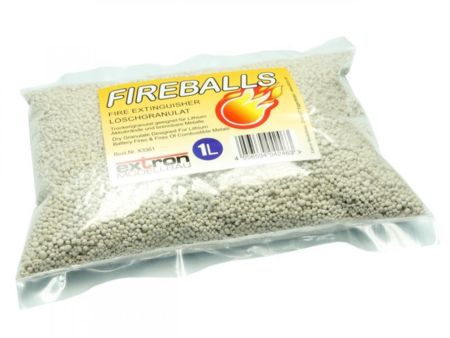 Extron FIREBALLS Brandschutz Feuerlöschgranulat für Lithium 