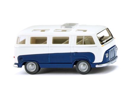 Wiking HO Ford FK 1000 Panoramabus - saphirblau/weiß