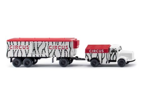 Wiking HO Schwerlastzug (MB L 3500) 