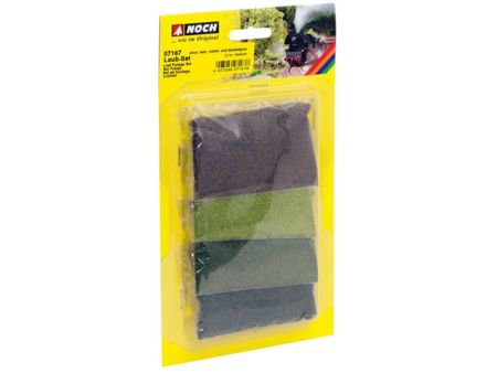 NOCH Laub-Set, grün, 56g