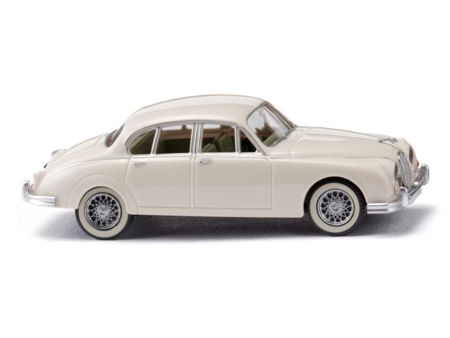 Wiking HO Jaguar MK II - perlweiß