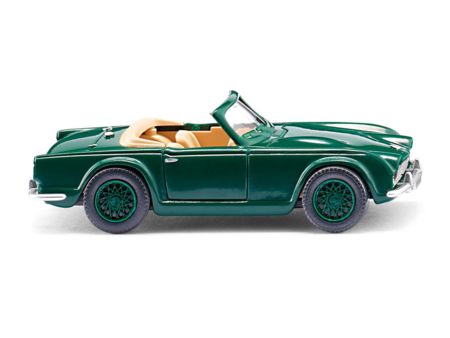 Wiking HO 1:87 Triumph TR4 - moosgrün