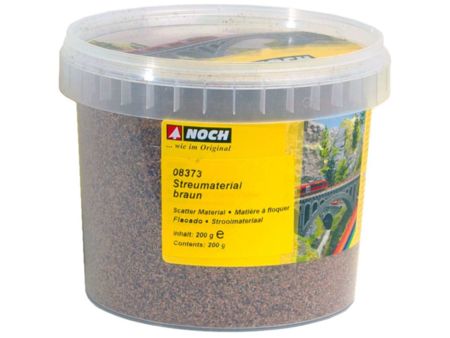 NOCH Streumaterial braun 200g