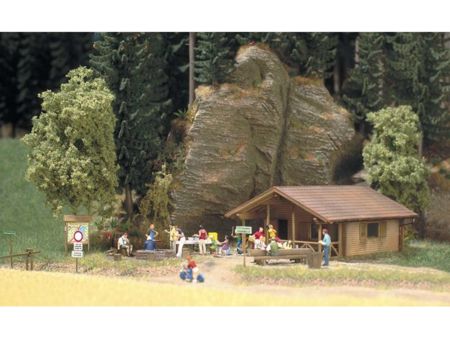 Busch HO Blockhütte