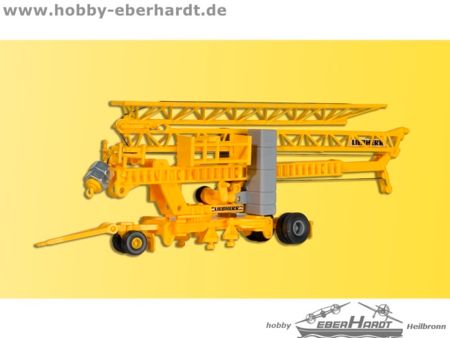 Kibri H0 LIEBHERR SK 20 Schnelleinsatzkran mit Anhänger 