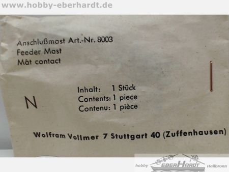 VOLLMER 8003     Second hand