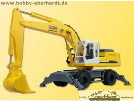 Kibri H0 LIEBHERR 934 Litronic mit Radfahrwerk