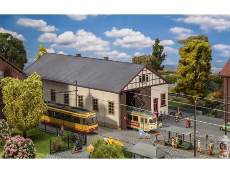Faller HO Straßenbahndepot Naumburg