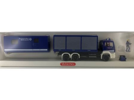 Wiking 0693 12 43  THW-Set (MAN TGS)   Second hand