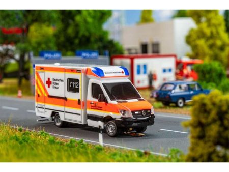 Faller H0 Car System Digital MB Sprinter Rettungswagen DRK (