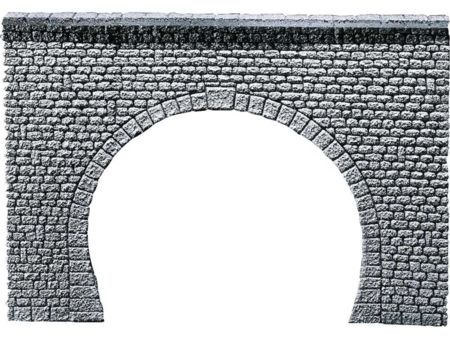 Faller Dekorplatte Tunnelportal Profi, Naturstein-Quader