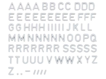 Faller  HO  Beschriftungs-Kit ABC