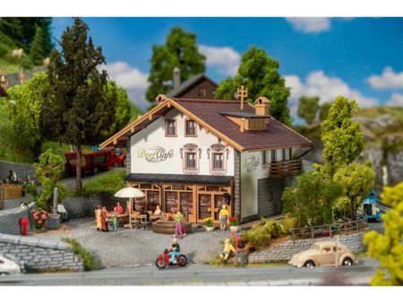 Faller H0 Alpenhaus mit Café