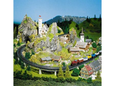 Faller  Spur N Auffahrts-Set