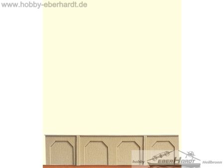 BRAWA  N Stützmauer mit 2 Arkaden