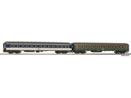 PIKO HO 2er Set Nahverkehrswagen 2x 2. Klasse DB IV