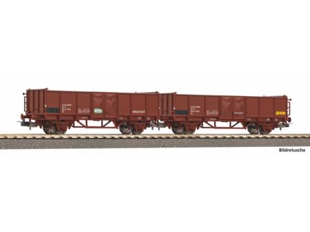 Piko HO 2er Set Off. Güterwg. mit Graffiti FS V