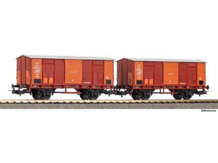 Piko HO 2er Set Ged. Güterwg. FS III