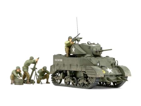 Tamiya 1:35 US M5A1 Leicht Pz. m.Mörser (4)