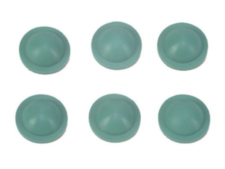 Tamiya Dämpfer-Dichtkappen (6) grün 50519