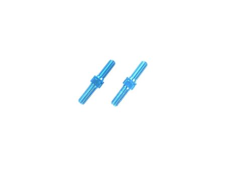 Tamiya Li/Re-Gewindestange 3x18mm (2) Alu blau
