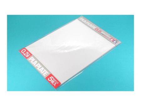 Tamiya Kst-Platte 0,2mm (5) klar 257x364mm