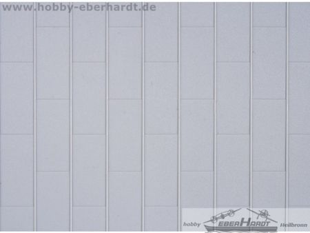 Kibri H0 Blechdachplatte, L ca. 20 x B 12 cm
