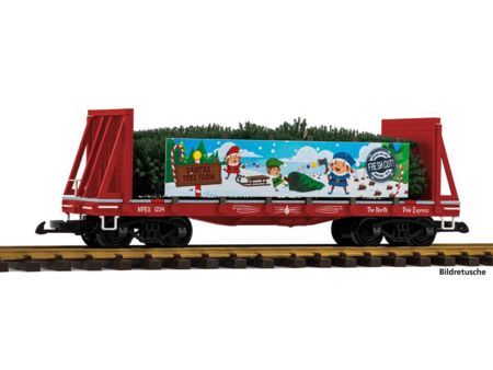 Piko G  G-Niederbordwg. Santa's Tree Farm Transport
