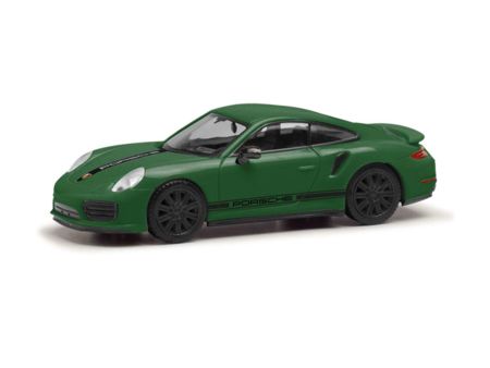 Herpa HO  Porsche 911 (991) Turbo,grün