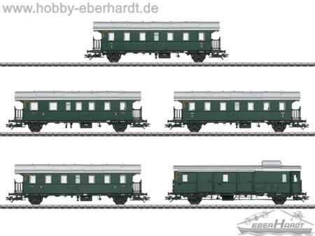 Märklin  HO  Donnerbüchsen-Set 5 Wagen, DB Ep. IIIa