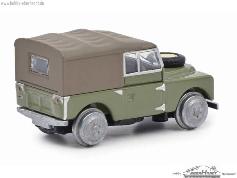 Schuco Land Rover Schienenfahrzeug 1:87