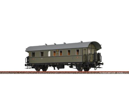 BRAWA  H0 Einheits-Durchgangswagen BCi-29 DRG II DC