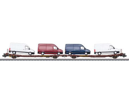Märklin HO Flachwagen-Set DB AG