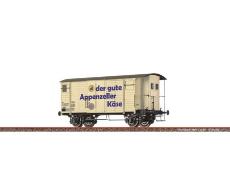 Brawa H0 Güterwagen Gklm SBB, Epoche IV, Appenzeller