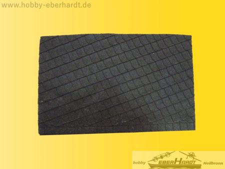 Vollmer G Dachplatte Schiefer aus Steinkunst,L 58 x B 95 cm 