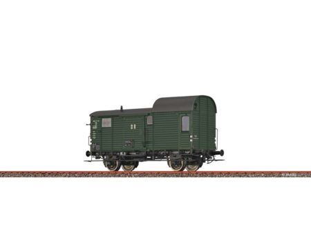 BRAWA  H0 Güterzuggepäckwagen Pwg DR III