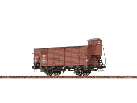 BRAWA  H0 Gedeckter Güterwagen G DR, Brit-US-Zone III