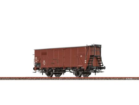 BRAWA  H0 Gedeckter Güterwagen G10 DB III