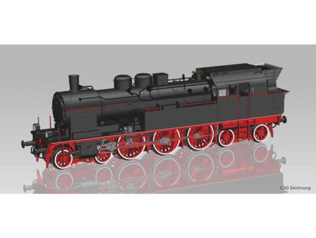 Piko HO Dampflok Oko1 PKP III AC-Digital, inkl. Piko HO Deco