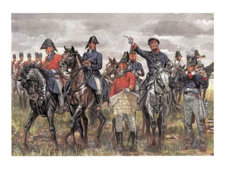 Italieri 1:72 British & Prussian General Staff