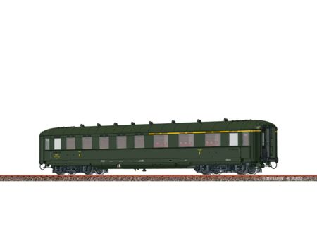 BRAWA  H0 Personenwagen A3B5myfi SNCF III DC LED+