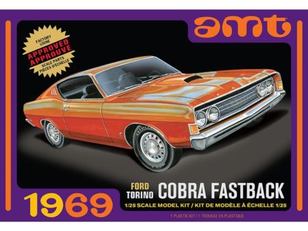 AMT 1/25 1969er Ford Torino Cobra Fastback