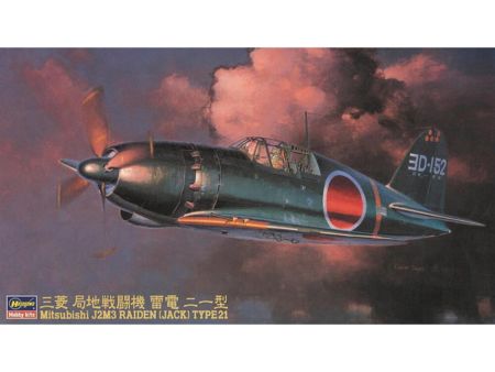 HASEGAWA 1/48 Mitsubishi J2M3 Raiden Jack Type 21