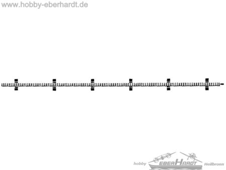 Fleischmann FLEX.ZAHNSTANGE 200 MM   