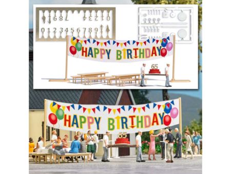 Busch HO Action-Set: »Happy Birthday!«