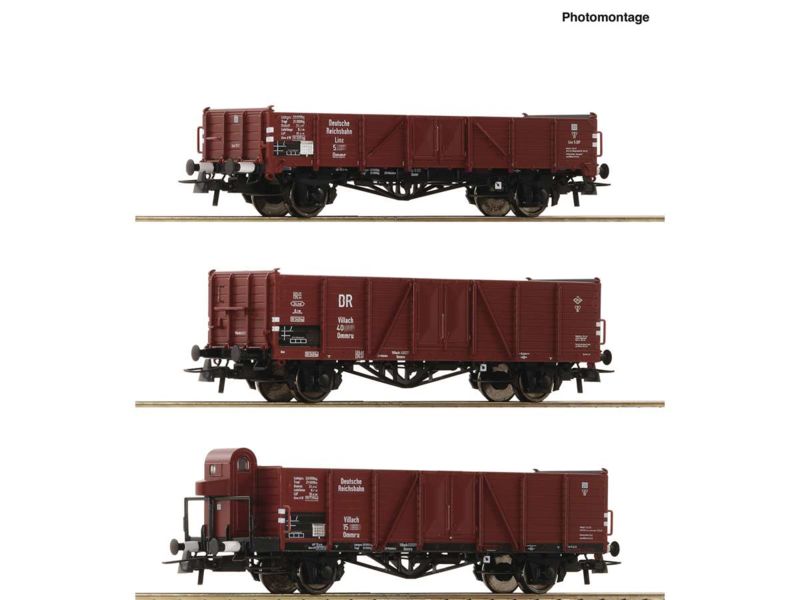 FIH023) BAVARIA 2.23.4 H0 DC Güterwagen Magdeburg 1517 der DRG OVP