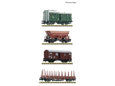 Fleischmann  Spur N 4-tlg. Set: Güterzug, DB