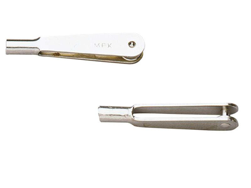 Metall-Gabelkopf M3, 10 St