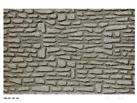Heki  Natursteinmauer 0/1/H0, 40x20 cm, 2 Stück